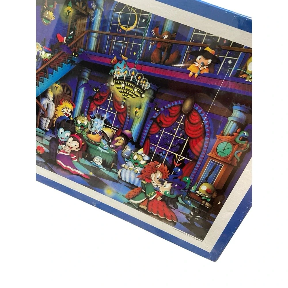 Toto‎ Fancy Dress Ball Glow In Dark 1000 Piece Jigsaw Puzzle Sealed Halloween